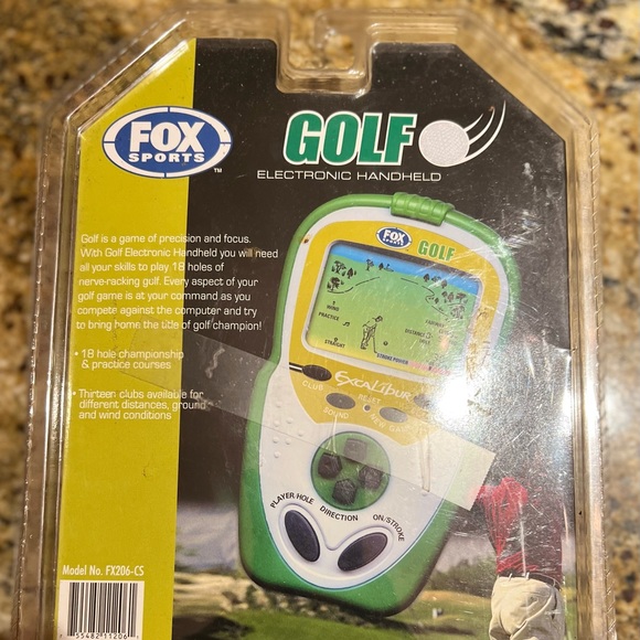 Fox Sports Golf Electronic Handheld Game - Picture 7 of 10